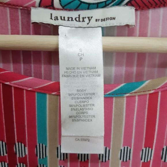 Laundry by Design 70's Style Patterened Dress - Picture 9 of 11